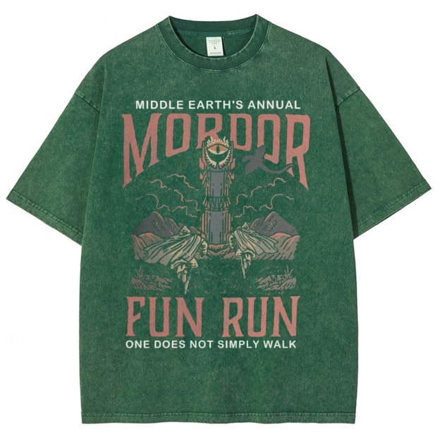Epic Fantasy Fun Run Washed T-Shirt 