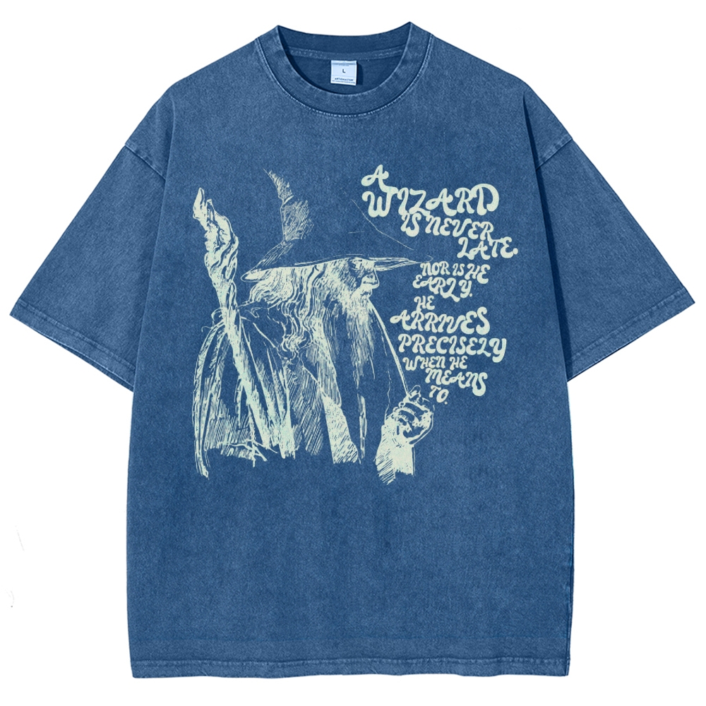 The Wizard Arrives Washed T-Shirt 