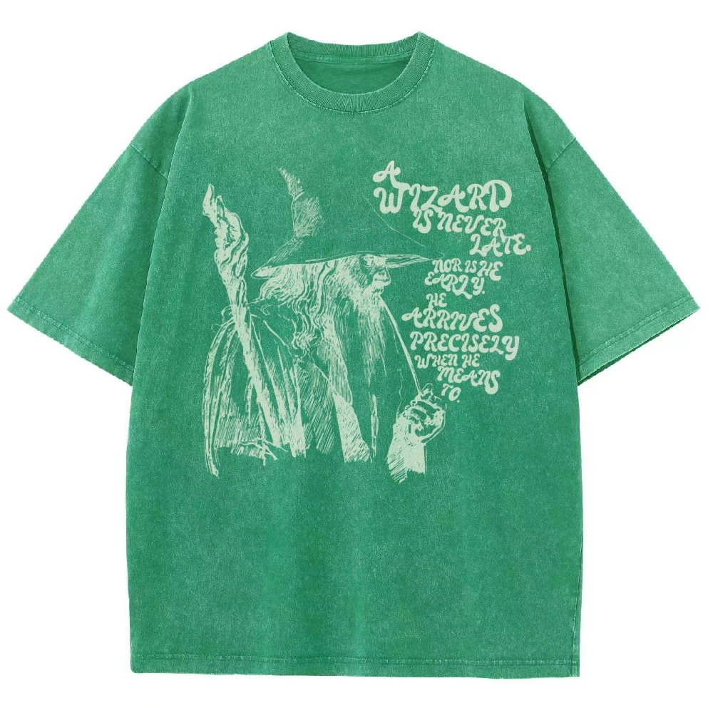The Wizard Arrives Washed T-Shirt 