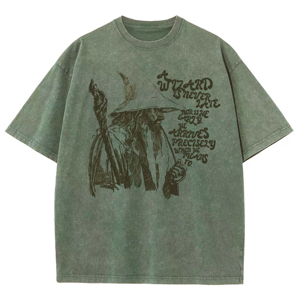 The Wizard Arrives Washed T-Shirt 
