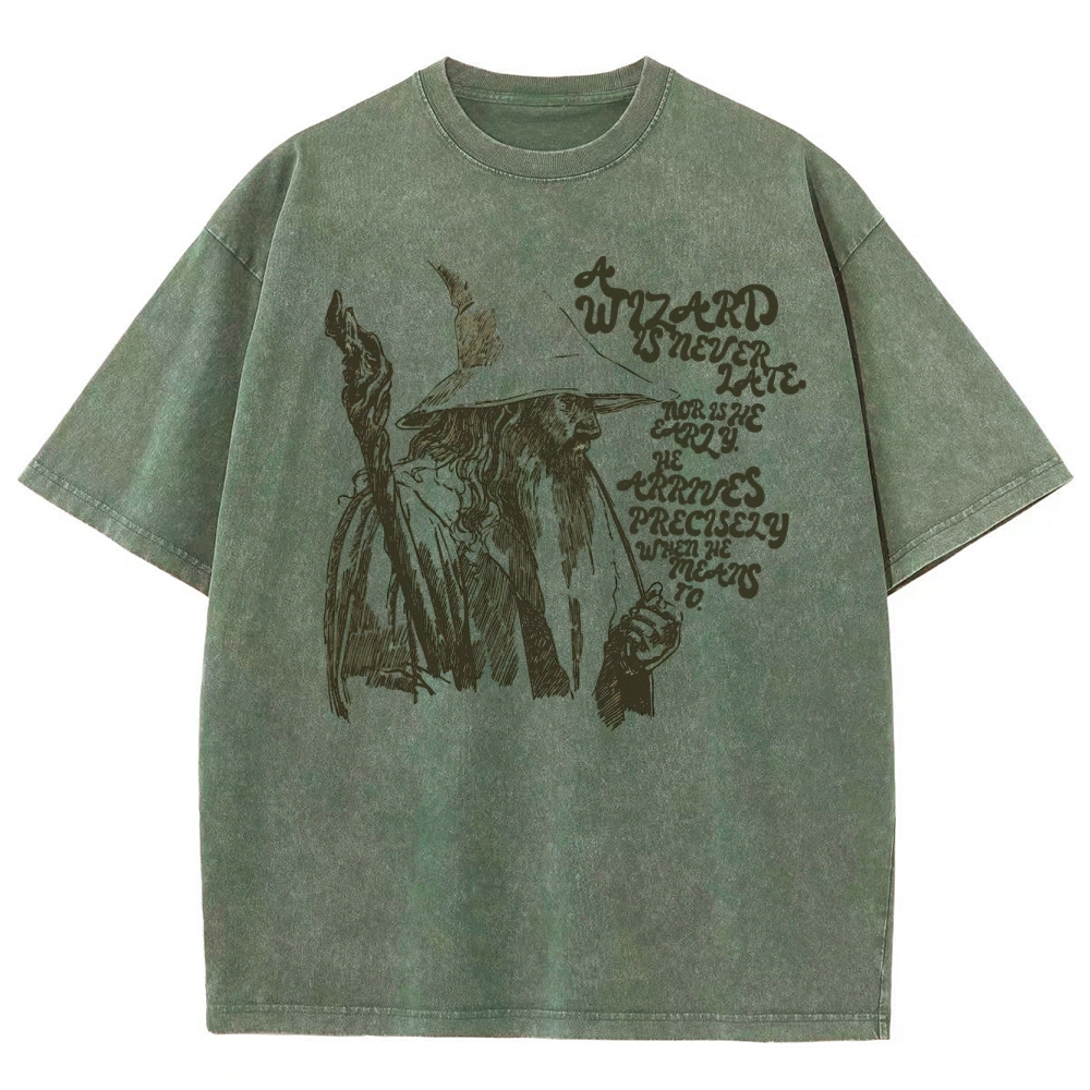 The Wizard Arrives Washed T-Shirt 