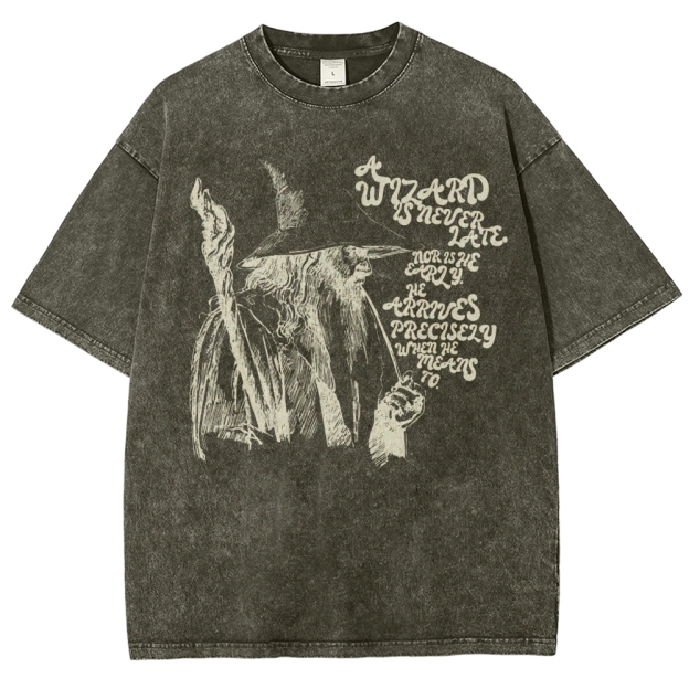 The Wizard Arrives Washed T-Shirt 