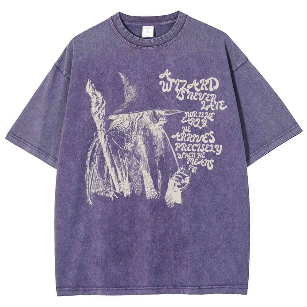 The Wizard Arrives Washed T-Shirt 