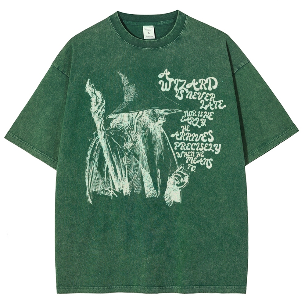 The Wizard Arrives Washed T-Shirt 