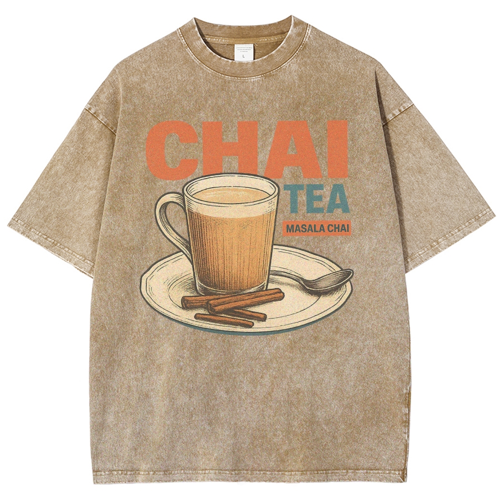 Chai Tea Washed T-Shirt 