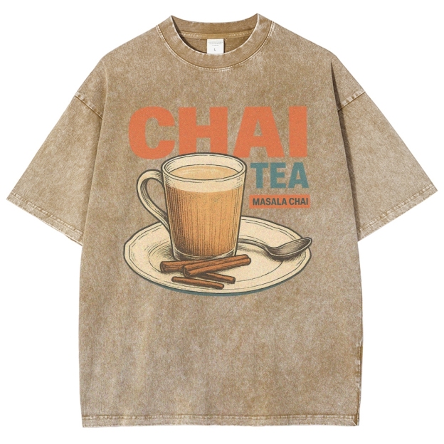 Chai Tea Washed T-Shirt 