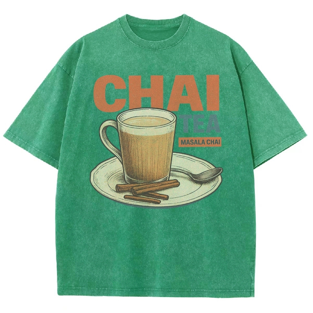 Chai Tea Washed T-Shirt 