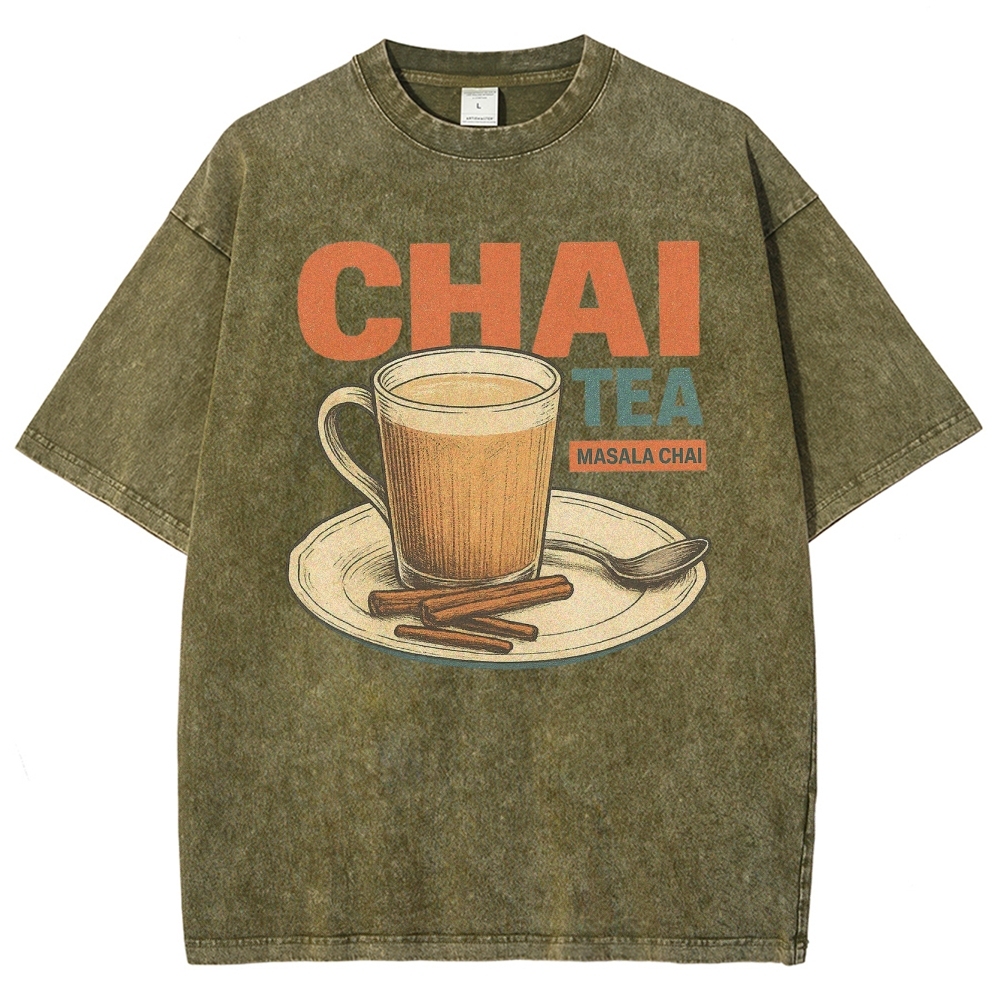 Chai Tea Washed T-Shirt 