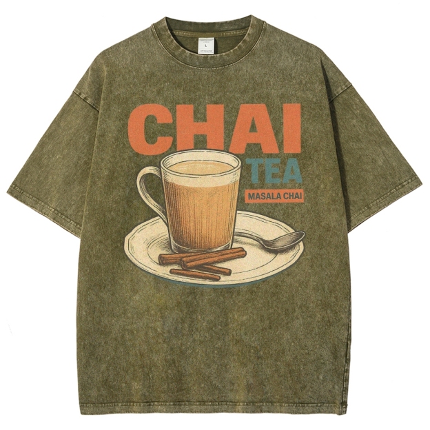Chai Tea Washed T-Shirt 