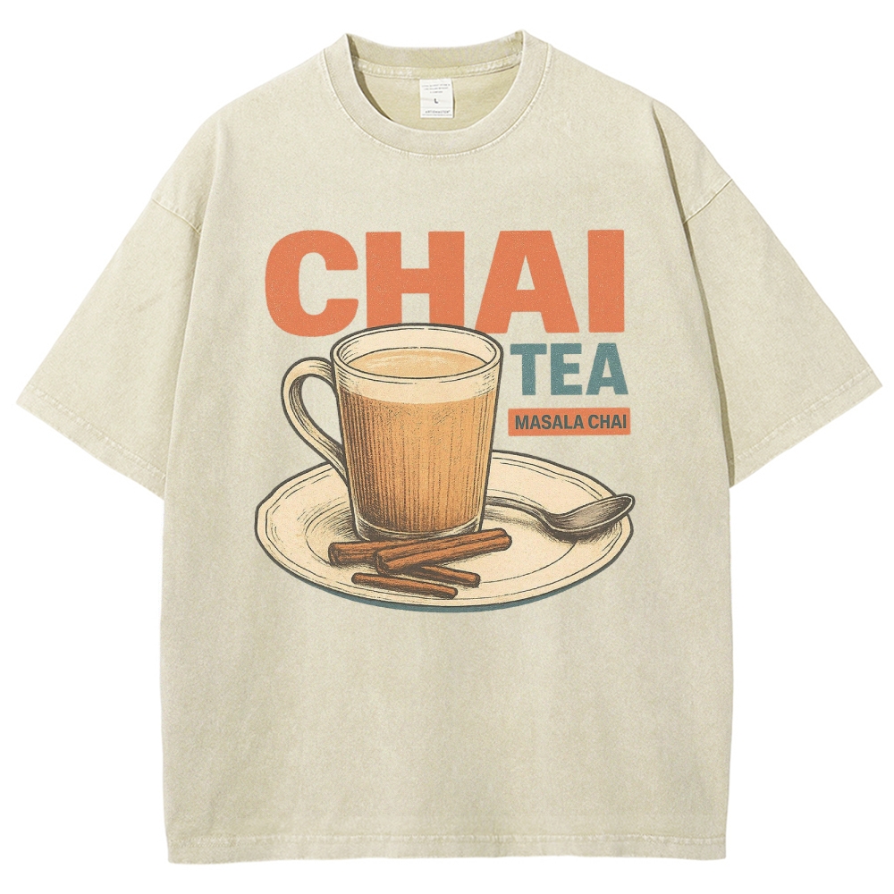 Chai Tea Washed T-Shirt 