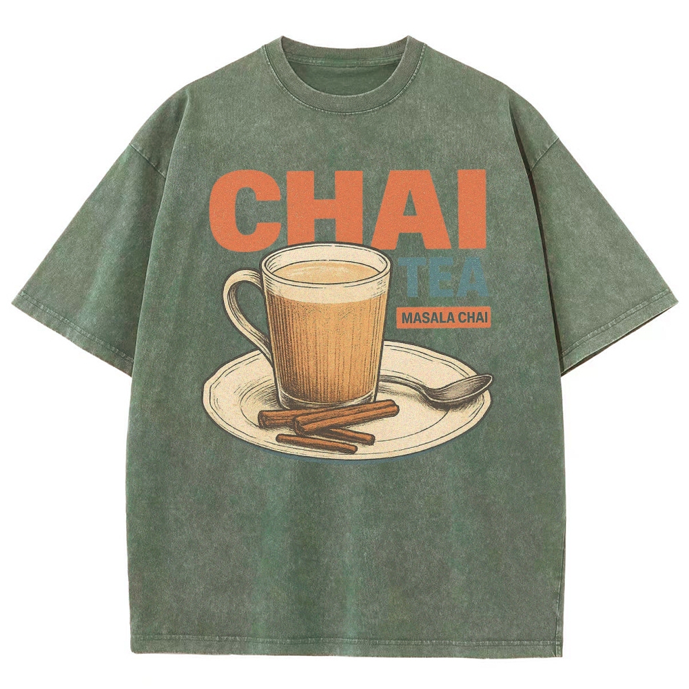 Chai Tea Washed T-Shirt 