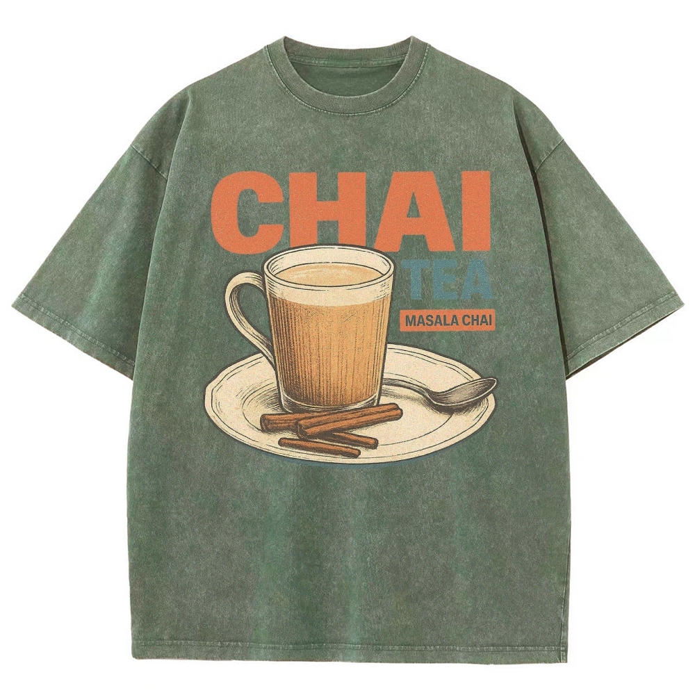 Chai Tea Washed T-Shirt 