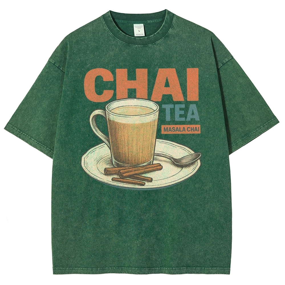 Chai Tea Washed T-Shirt 