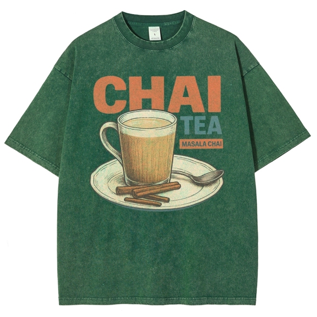 Chai Tea Washed T-Shirt 