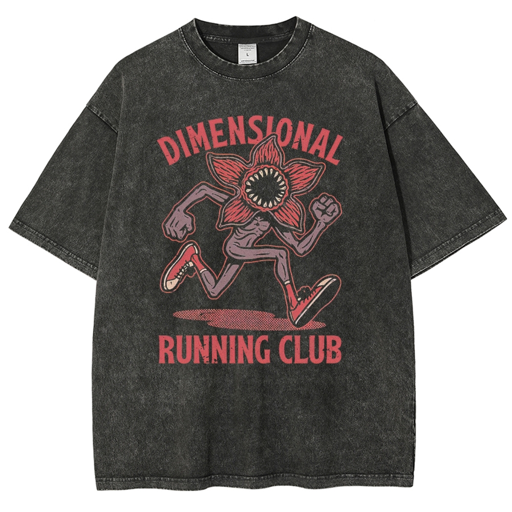 Running Monster Washed T-Shirt 