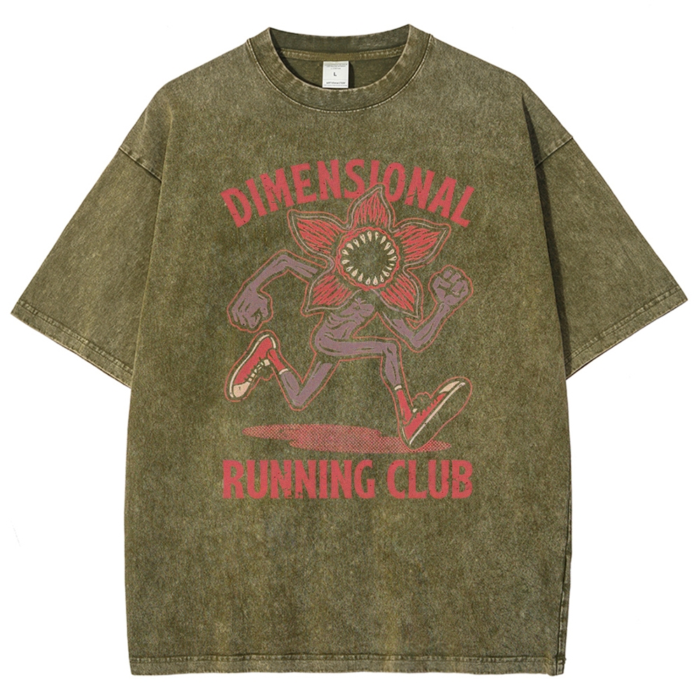 Running Monster Washed T-Shirt 