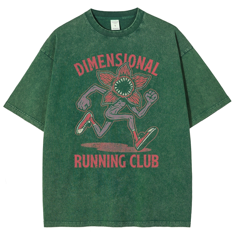 Running Monster Washed T-Shirt 