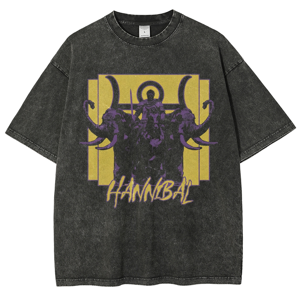 "Hannibal" Graphic Washed T-Shirt