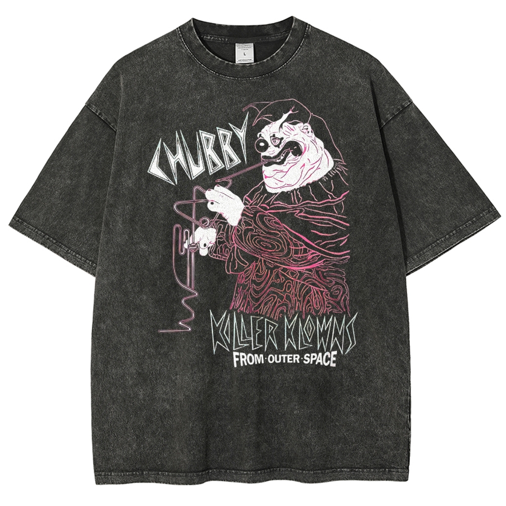 Chunky the Cosmic Clown Washed T-Shirt