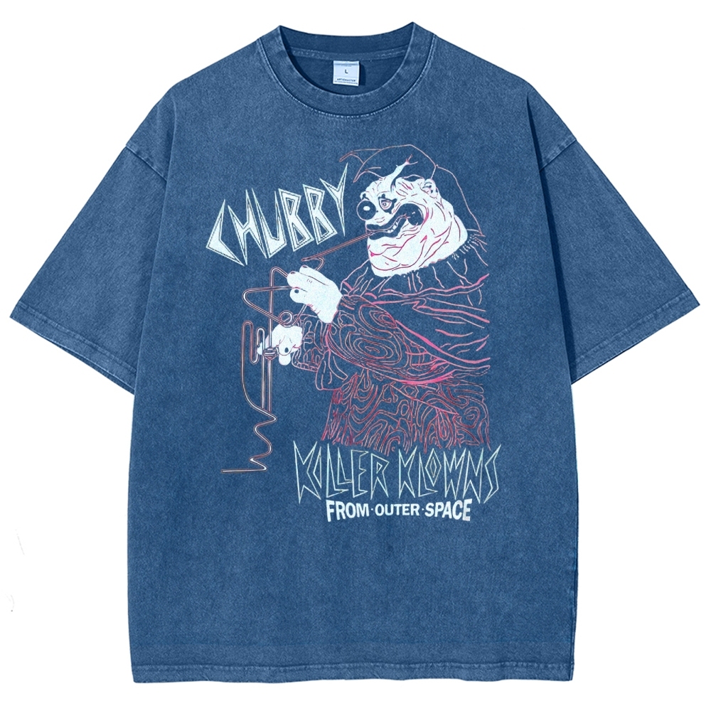 Chunky the Cosmic Clown Washed T-Shirt