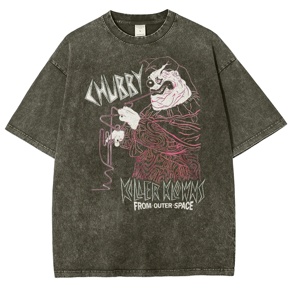 Chunky the Cosmic Clown Washed T-Shirt