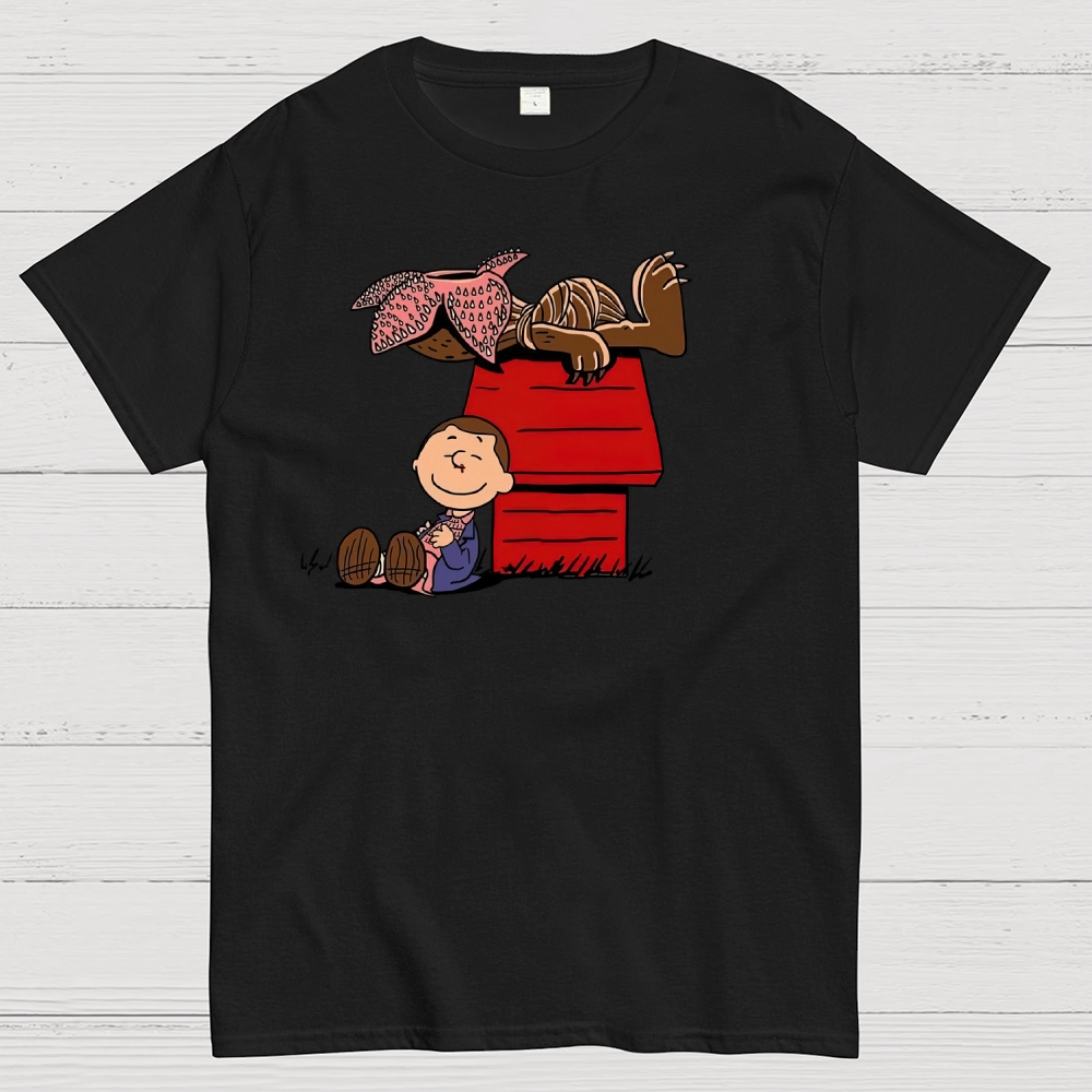  Demogorgon Crossover Graphic Cotton T-shirt