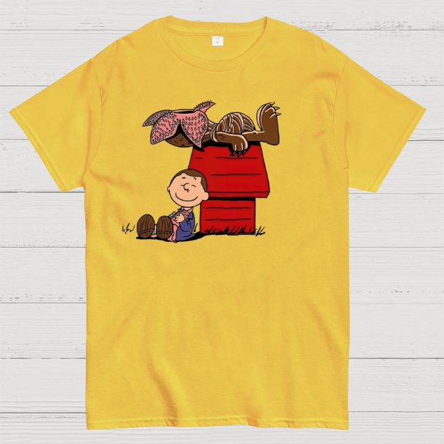  Demogorgon Crossover Graphic Cotton T-shirt