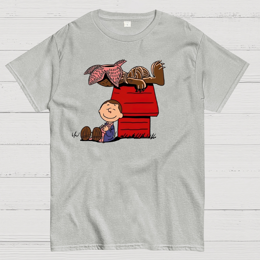  Demogorgon Crossover Graphic Cotton T-shirt