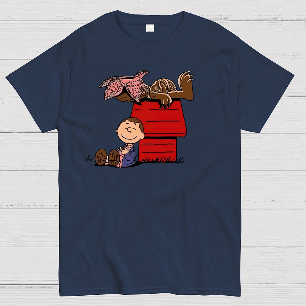  Demogorgon Crossover Graphic Cotton T-shirt