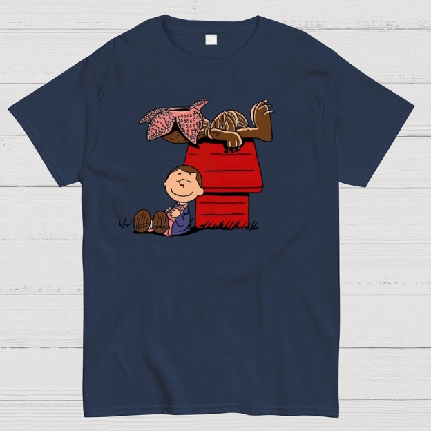  Demogorgon Crossover Graphic Cotton T-shirt