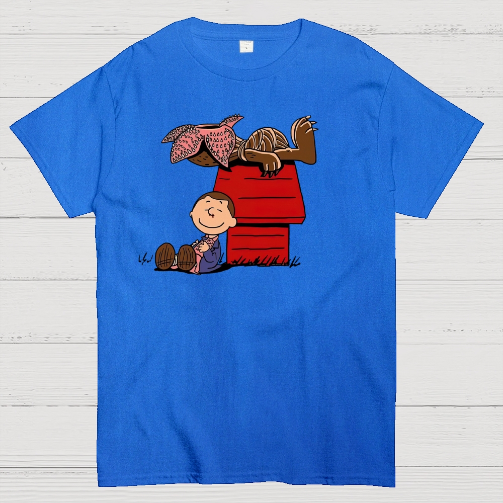  Demogorgon Crossover Graphic Cotton T-shirt