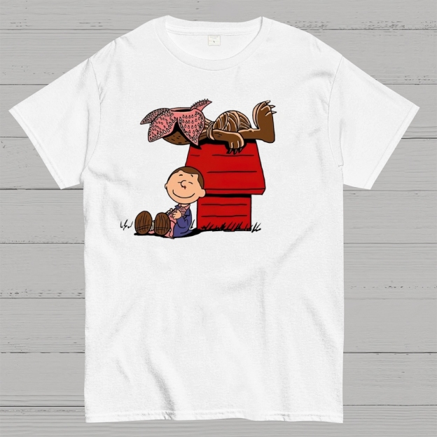  Demogorgon Crossover Graphic Cotton T-shirt