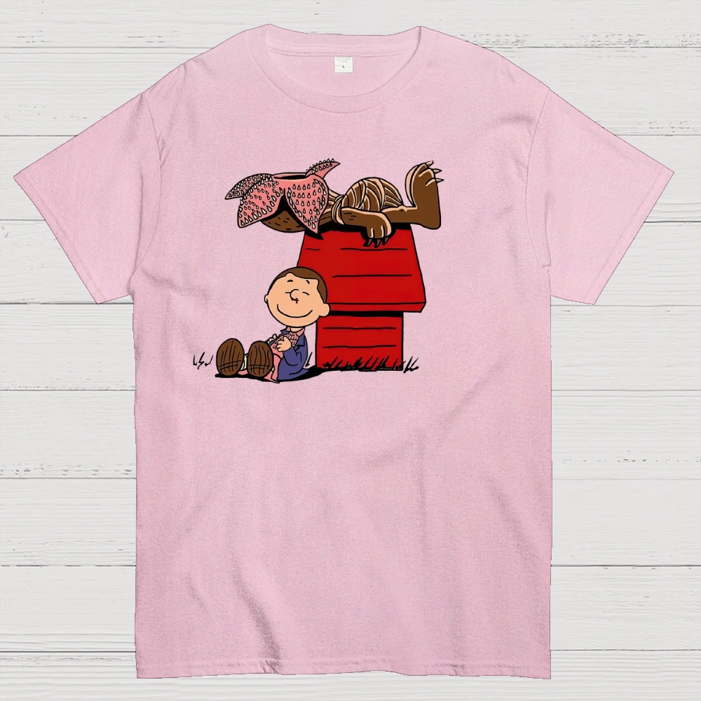  Demogorgon Crossover Graphic Cotton T-shirt