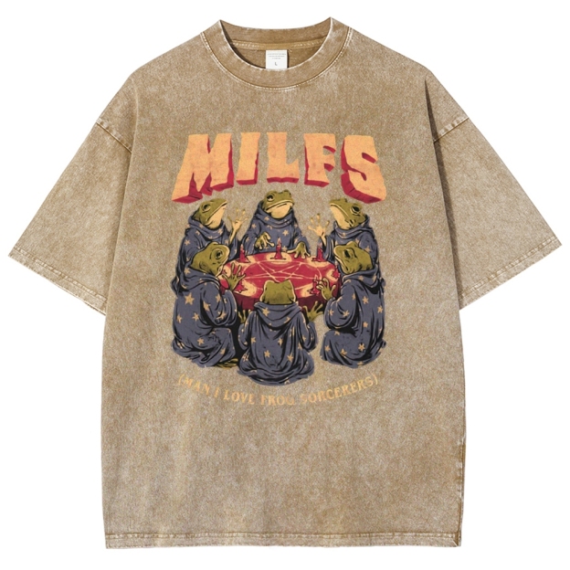 Arcane Amphibians Washed T-Shirt 