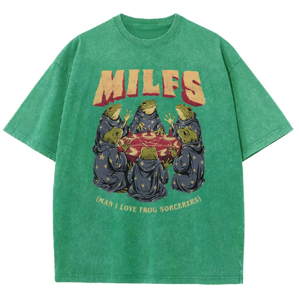 Arcane Amphibians Washed T-Shirt 