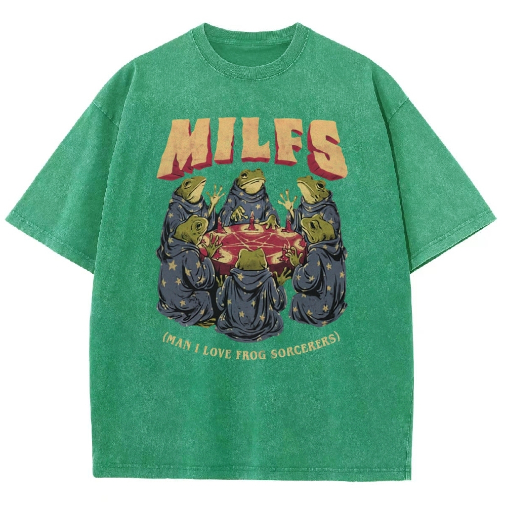 Arcane Amphibians Washed T-Shirt 