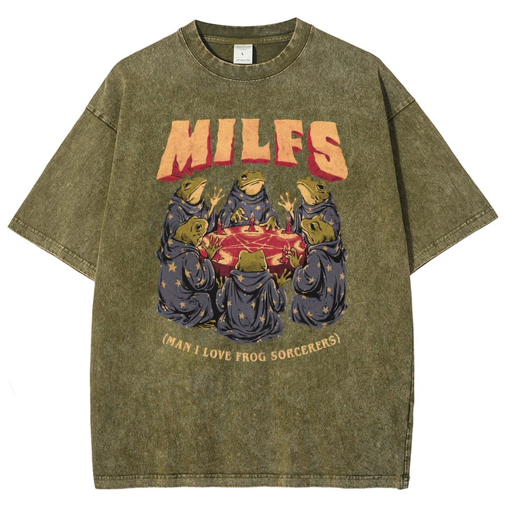 Arcane Amphibians Washed T-Shirt 