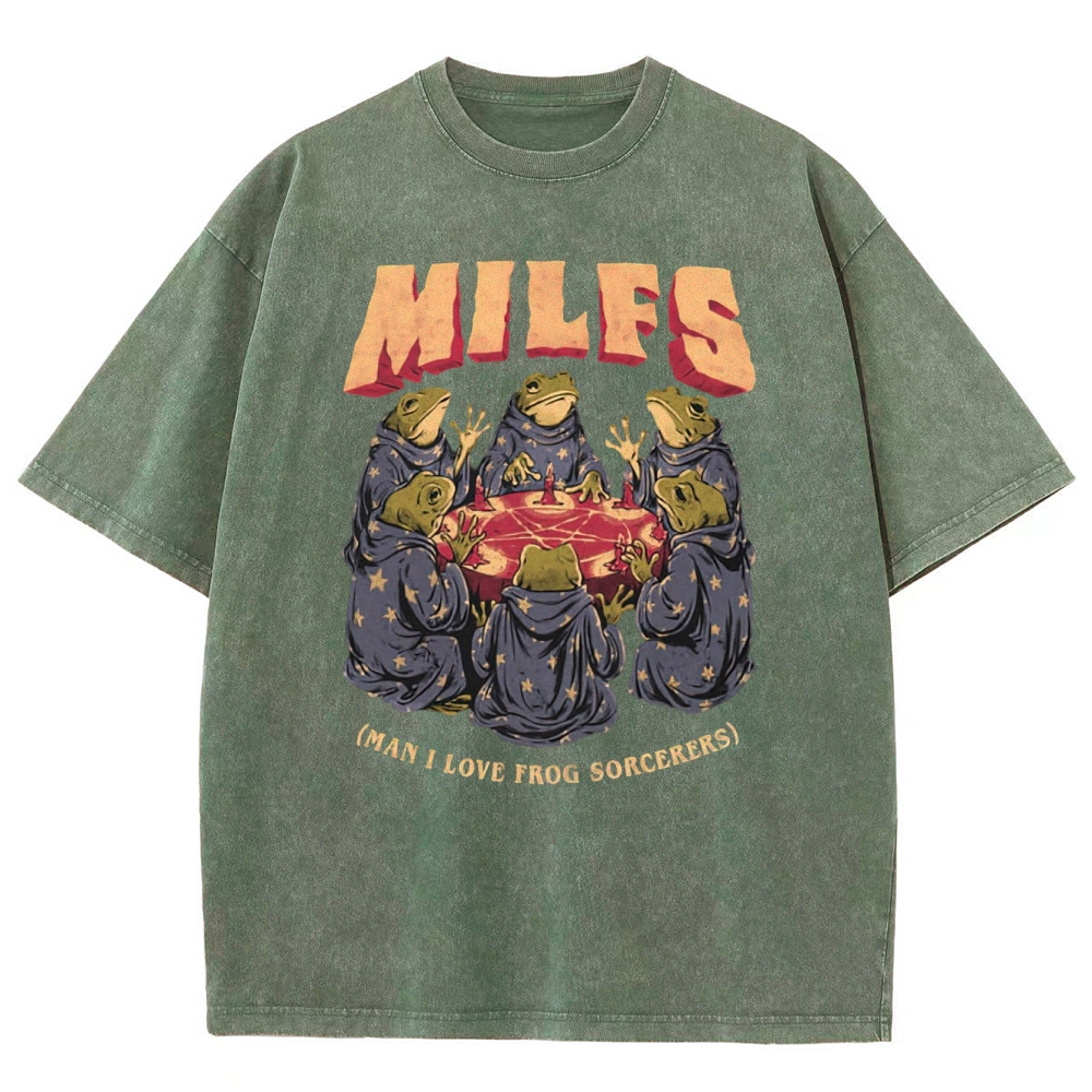 Arcane Amphibians Washed T-Shirt 