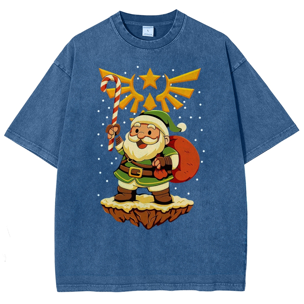 Santa Quest Washed T-Shirt 