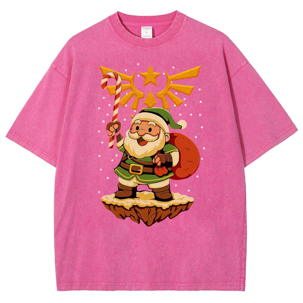 Santa Quest Washed T-Shirt 