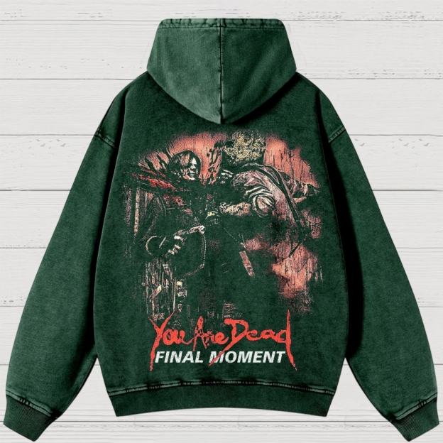 Final Moments Washed Hoodies 