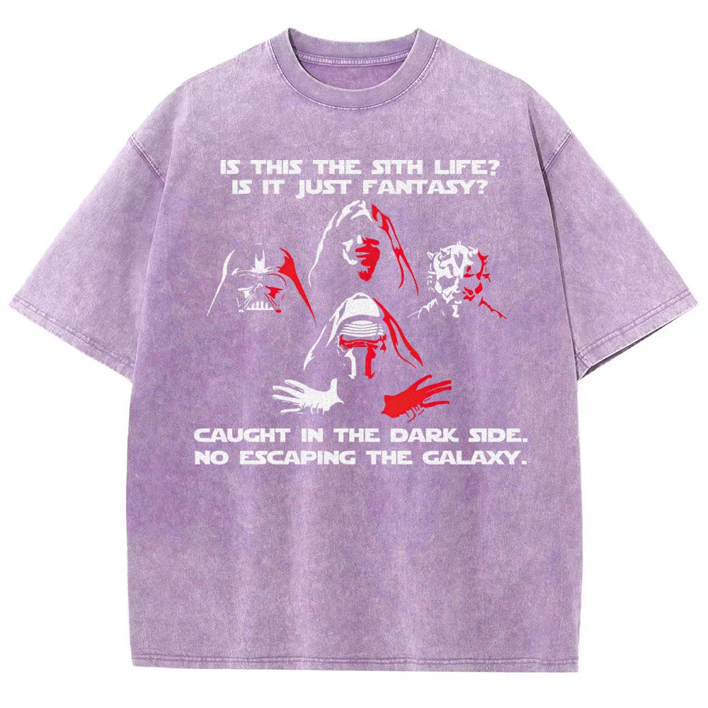 Dark Warrior Parody Washed T-Shirt 