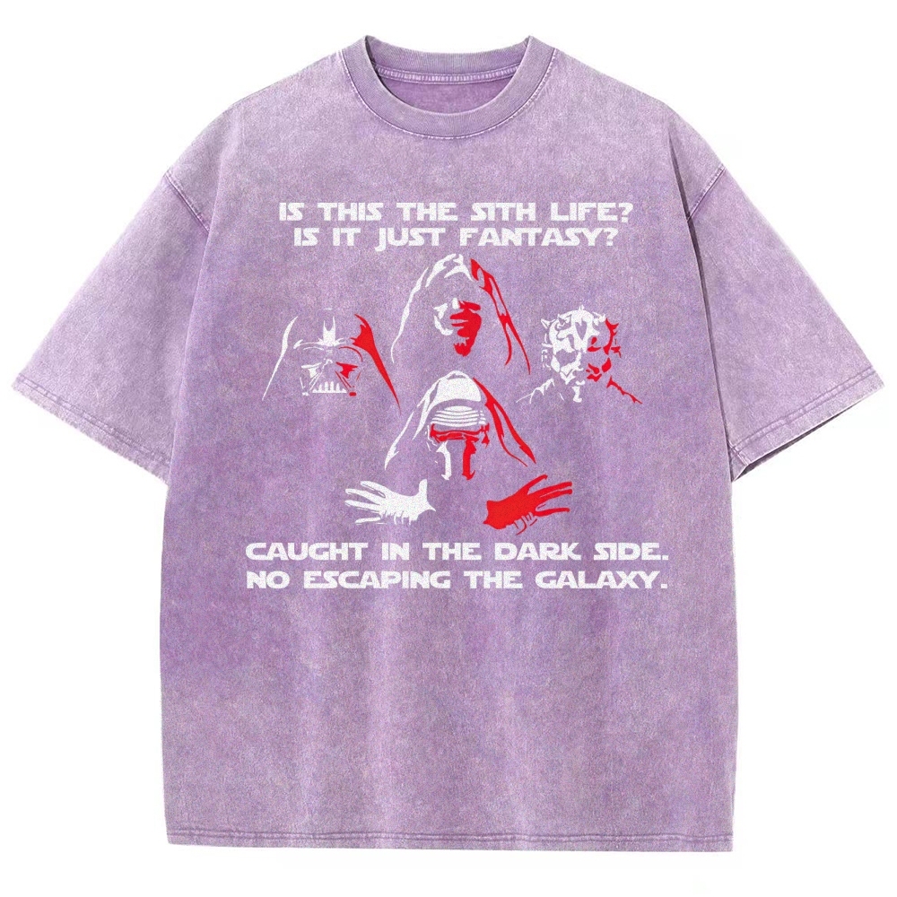 Dark Warrior Parody Washed T-Shirt 