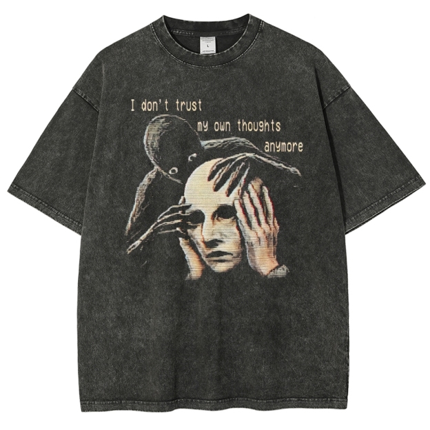 Faulty Face Washed T-Shirt 