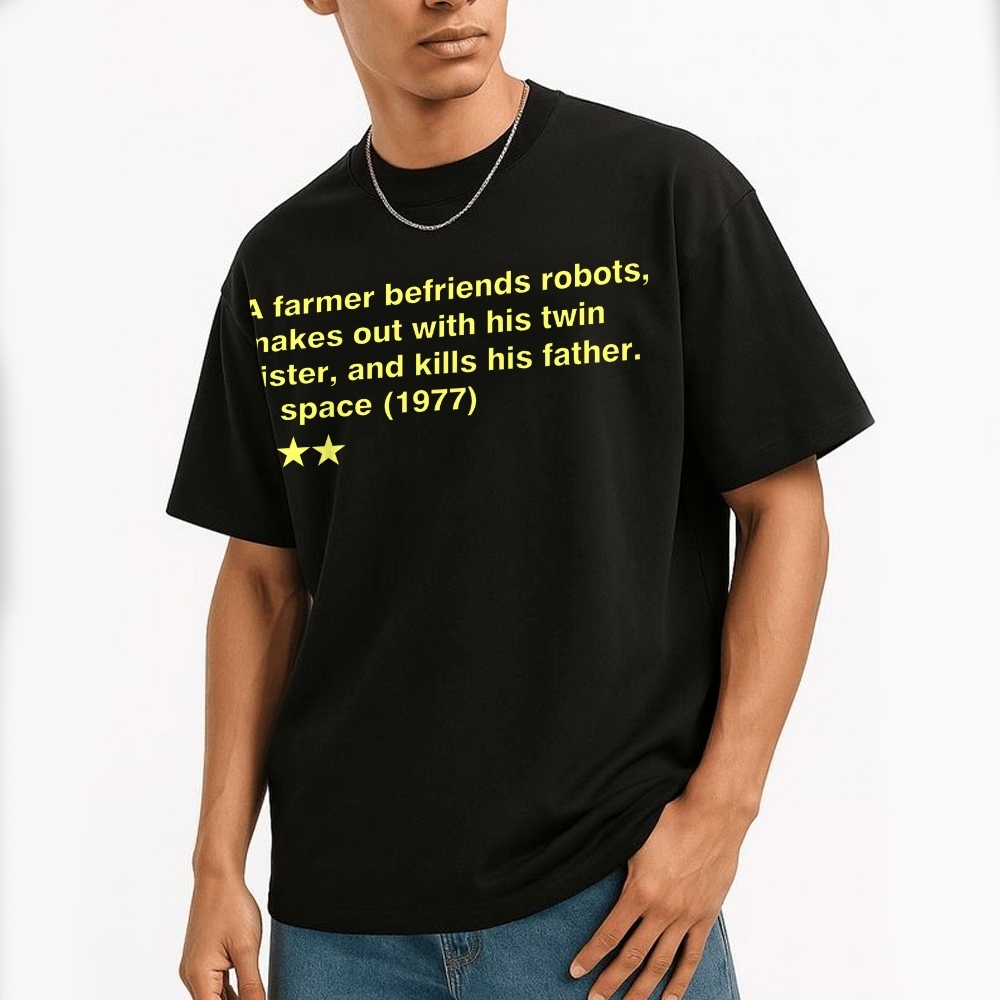 Poor Movie Reviews Cotton T-shirt 
