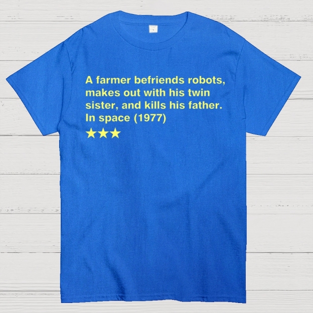 Poor Movie Reviews Cotton T-shirt 