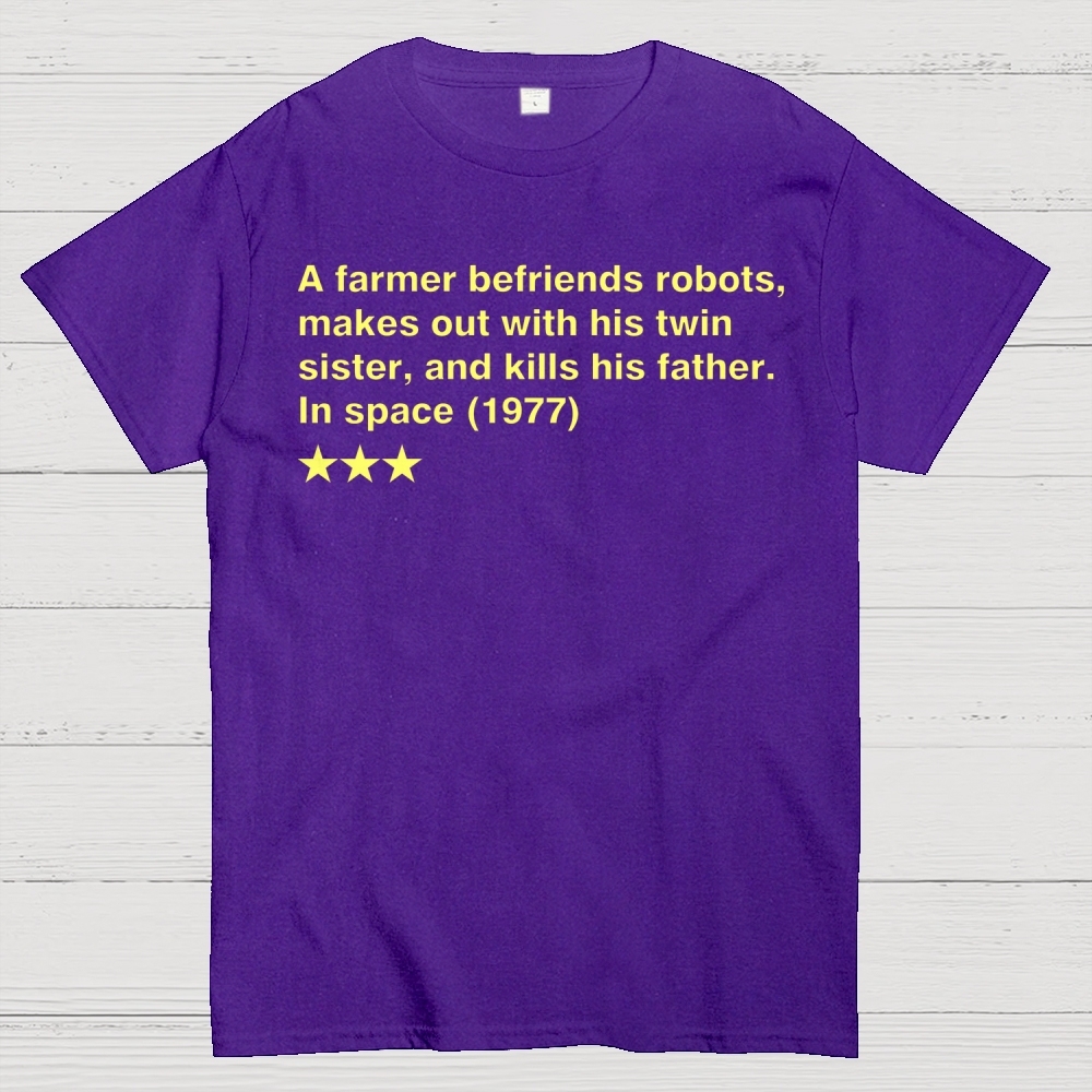 Poor Movie Reviews Cotton T-shirt 