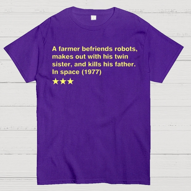 Poor Movie Reviews Cotton T-shirt 