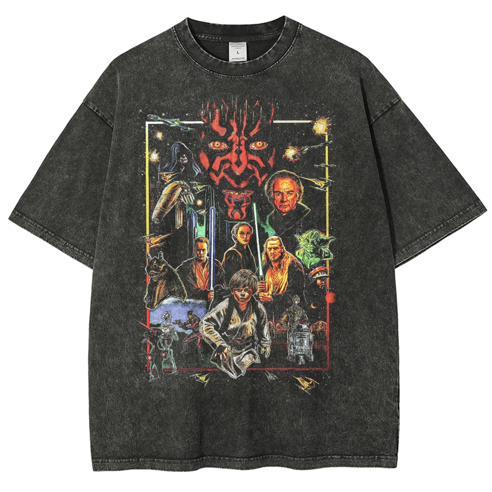 Vintage Sci-Fi Washed T-Shirt 