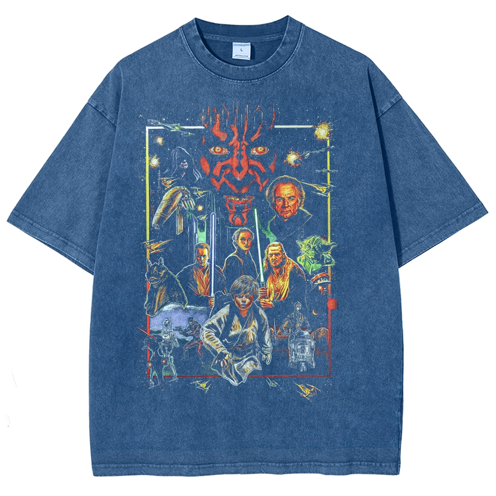 Vintage Sci-Fi Washed T-Shirt 